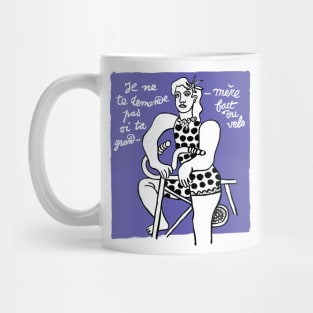 Je ne te demande pas si ta grand-mère fait du vélo #2 Mug